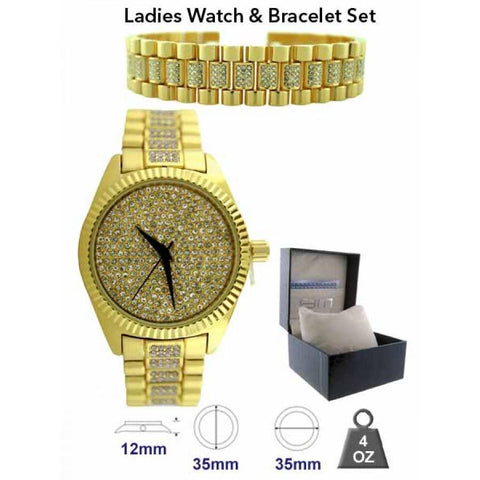 Watch & Bracelet set - 530032