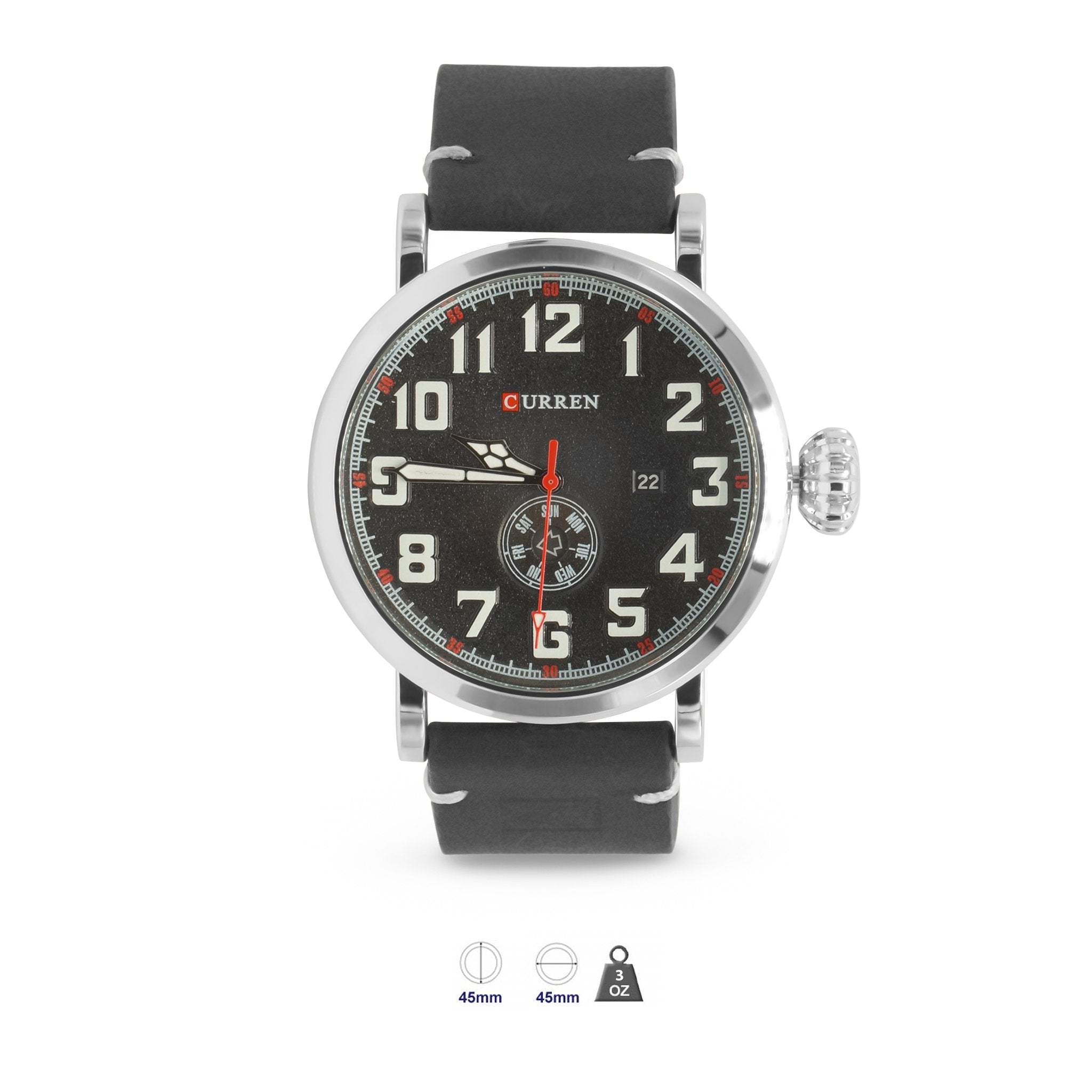 Curren-Leatherstrap-Watch-540973