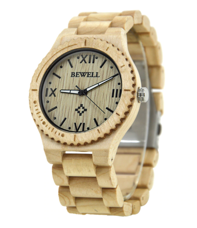 100% HANDMADE Natural Maple Watch | 5701029
