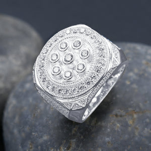 ENORMOUS 925 SILVER RING  | 9210331