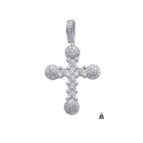 925 Rhodium Cluster Cross 927681
