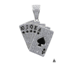 ACE of Cards in 925 Silver 928191