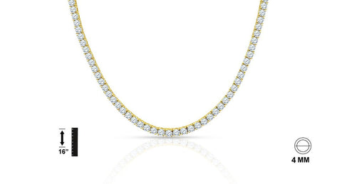 925 Sterling Silver Chain with CZ - 928552