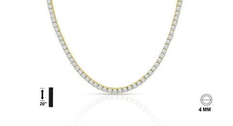 925 Sterling Silver Chain with CZ - 928572