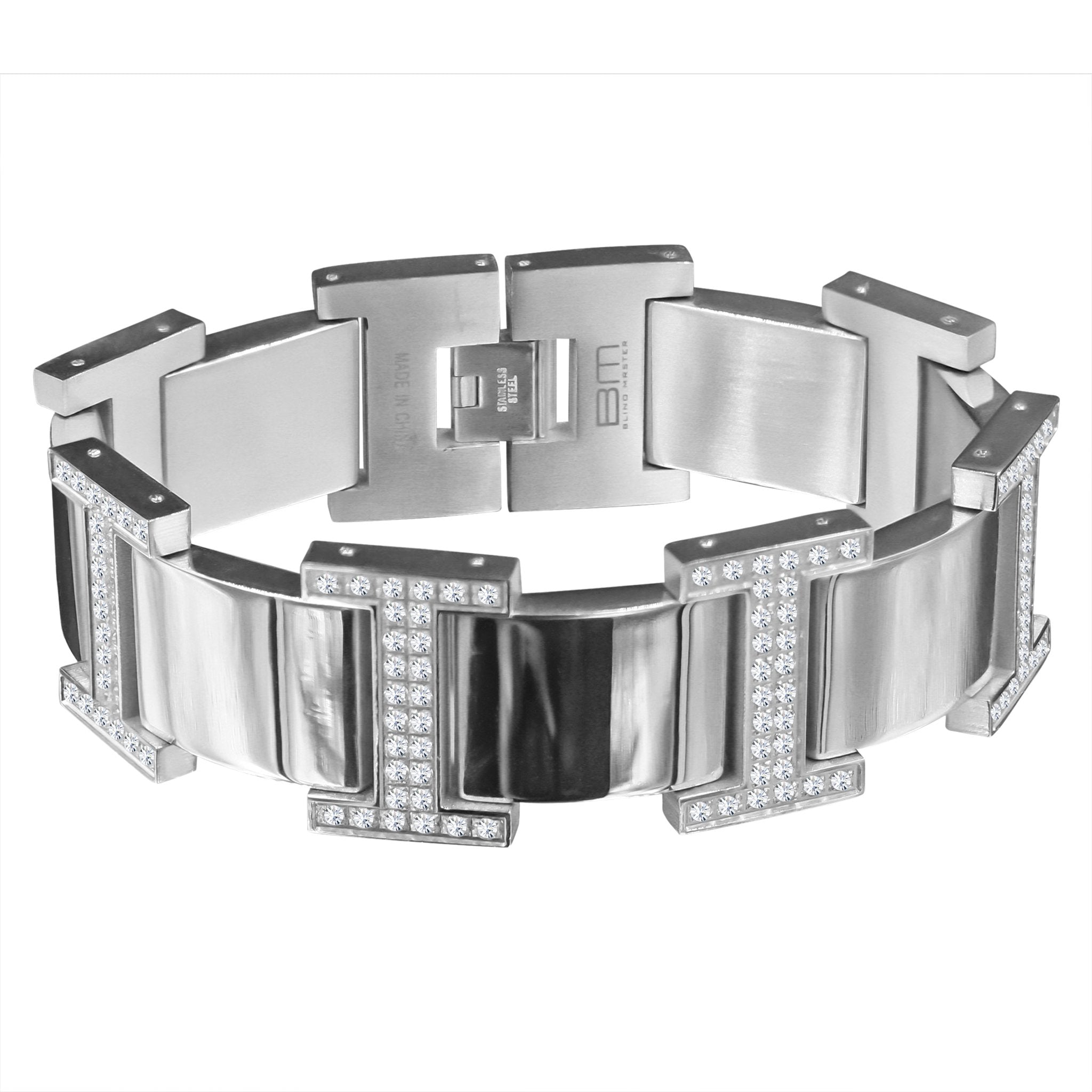 Stainless Steel bracelet with CZ 931971