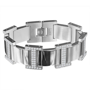 Stainless Steel bracelet with CZ 931971