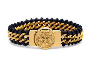 Stainess Steel Bracelet in Gold Color